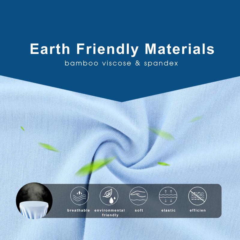 Bamboo Cooling Boxer Briefs (Pack of 6)