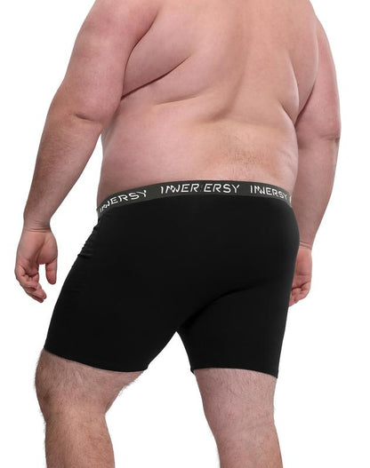 Men’s Plus-Size Breathable Boxer Briefs (Pack of 4)