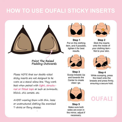 Lift & Stay Bra Inserts