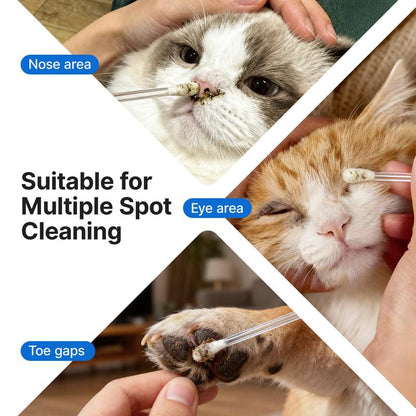 Snap-Release Pet Ear Cleaning Swabs